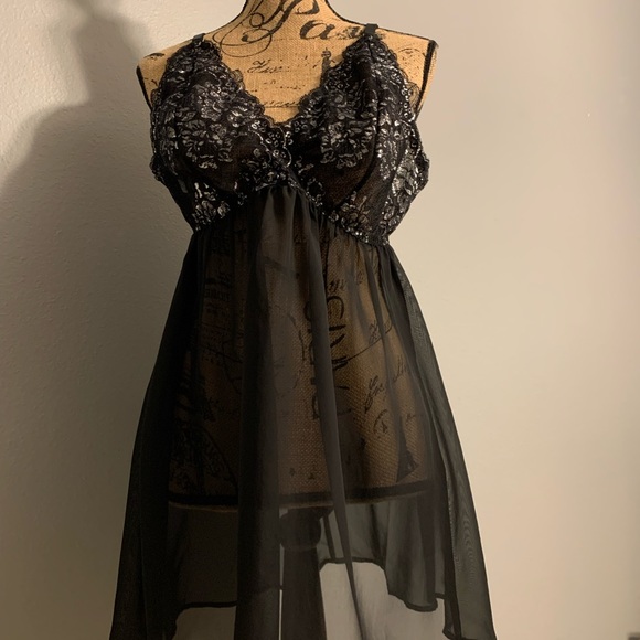 NWT Cacique 2-piece Seriously Sexy Négligée - Picture 1 of 7